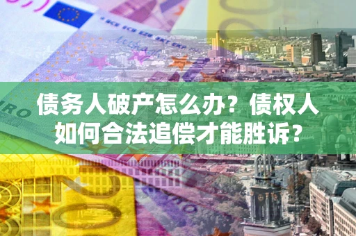 武汉债务人破产怎么办？债权人如何合法追偿才能胜诉？