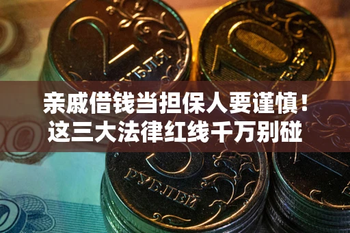 武汉亲戚借钱当担保人要谨慎！这三大法律红线千万别碰