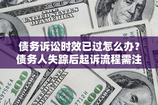 武汉债务诉讼时效已过怎么办？债务人失踪后起诉流程需注意什么？