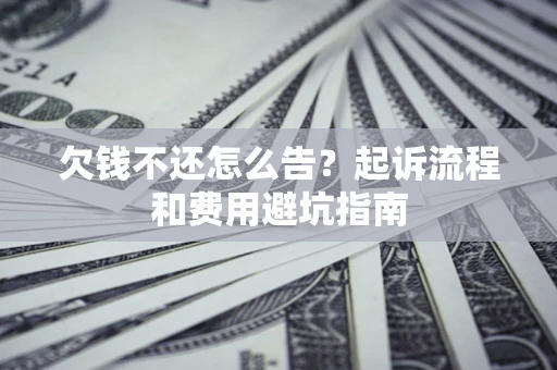 武汉欠钱不还怎么告？起诉流程和费用避坑指南