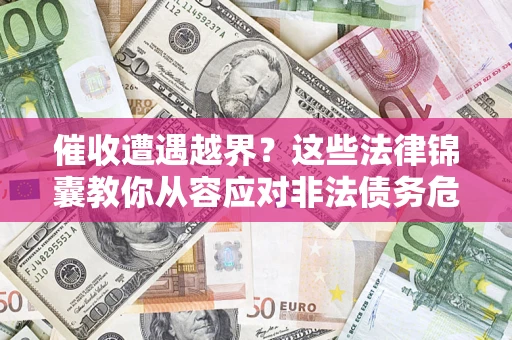 武汉催收遭遇越界？这些法律锦囊教你从容应对非法债务危机