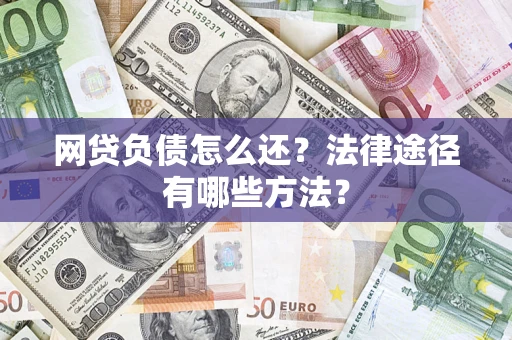 武汉网贷负债怎么还？法律途径有哪些方法？