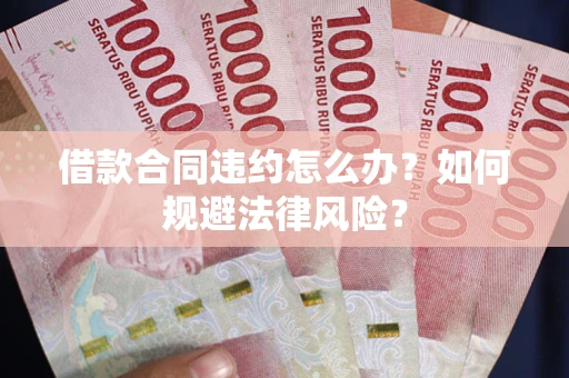 武汉借款合同违约怎么办？如何规避法律风险？